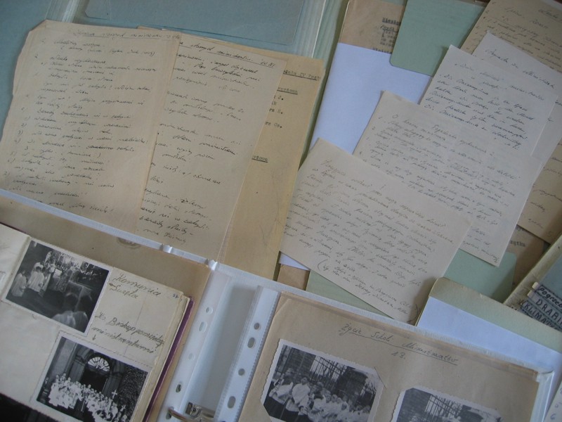 Przykład dokumentacji przechowywanej w Archiwum - rękopisy ks. F. Blachnickiego
